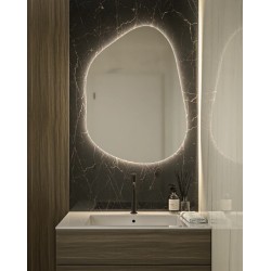 Κρεμαστός Καθρέπτης Uovo 65x90 εκ. Κρεμαστός Καθρέπτης Uovo 65x90 εκ.